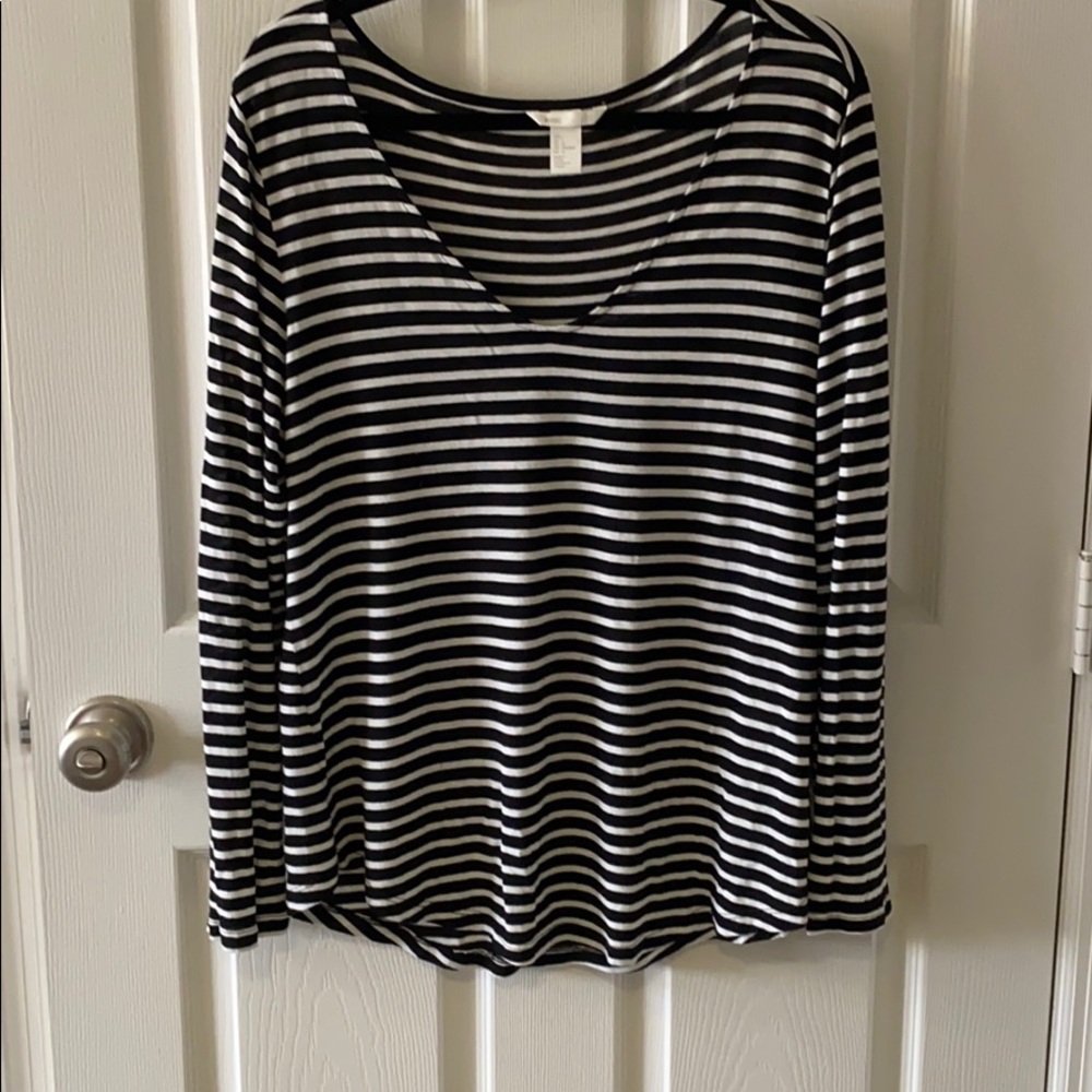 H&M silky blouse